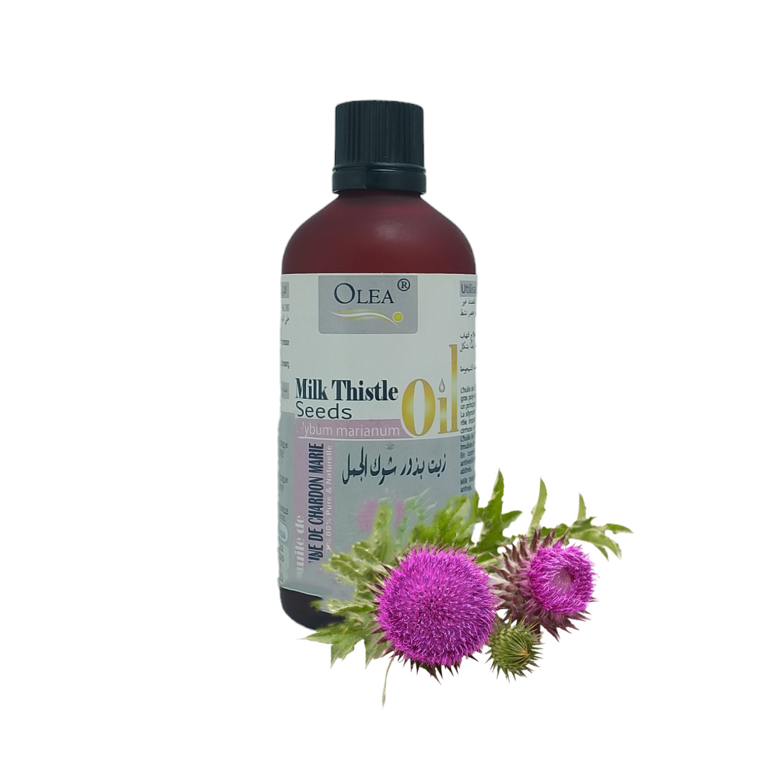 Huile de chardon marie 100% naturel Sans Additifs 100ml – Image 2