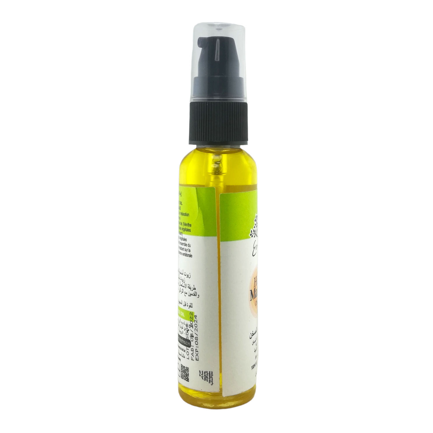 Huile de massage Chauffante Force & Vitalité 100% Huile Naturelle 50 ml – Image 2