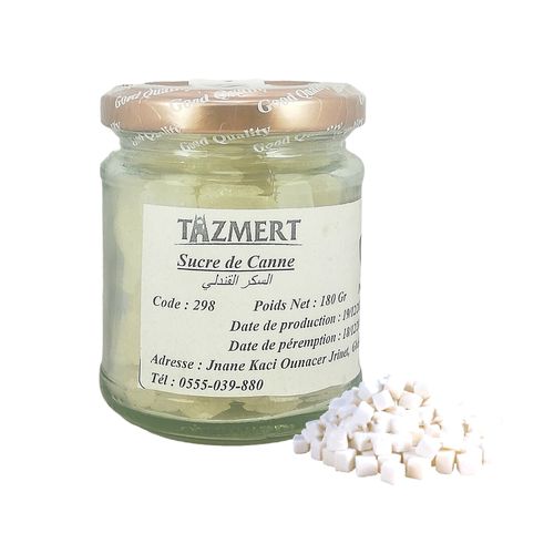 Sucre de canne vrac Fait Maison 100% Naturelle 180 Gr