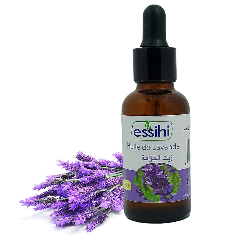 Huile de Lavande Pure et 100% naturel Sans Additifs 30ml Essihi