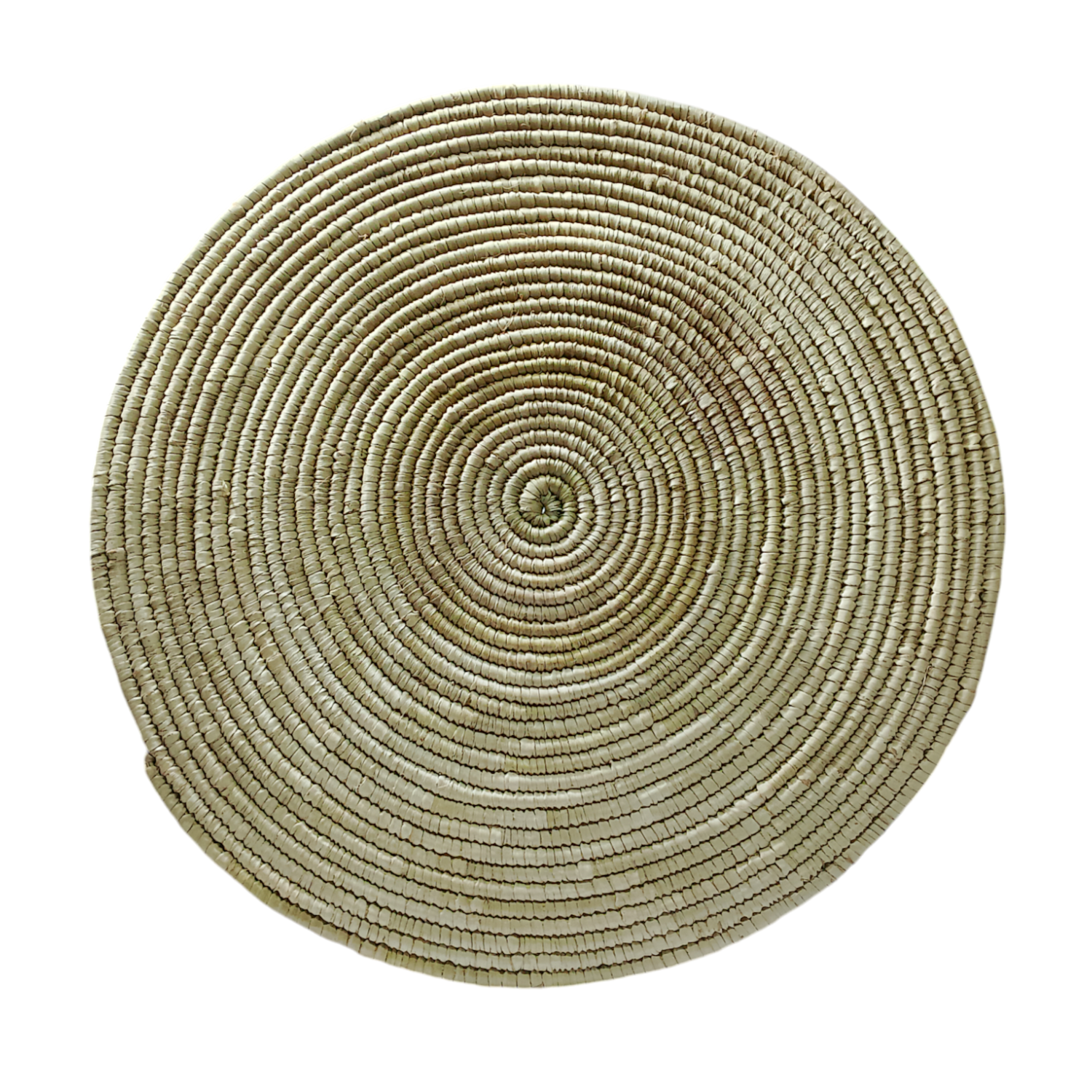 Plat à pain et pizza traditionnel fabriqué en feuilles de palmier 40 cm