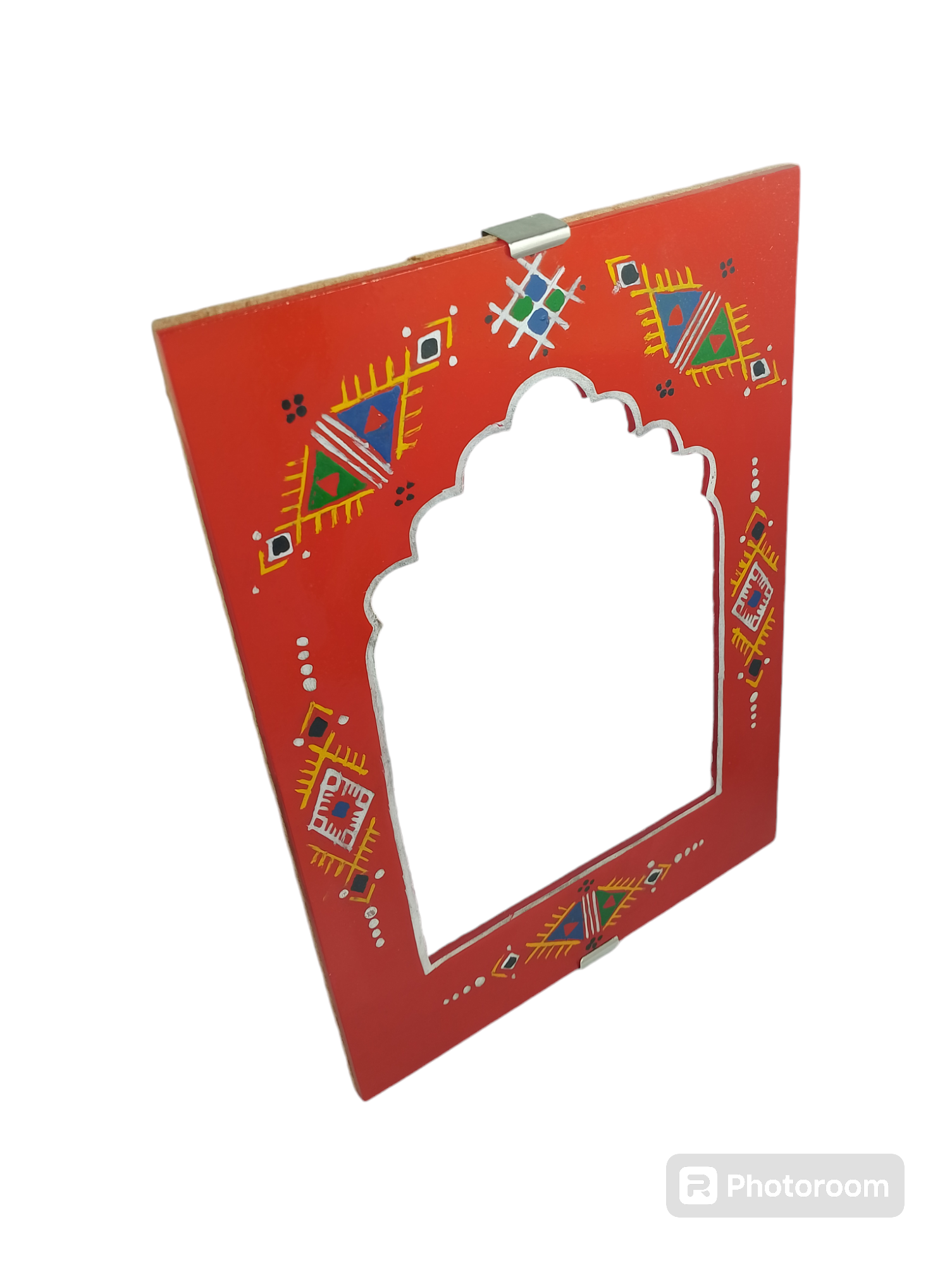Miroir avec un joli design artisanal de Ghardaïa 21* 15 cm – Image 2