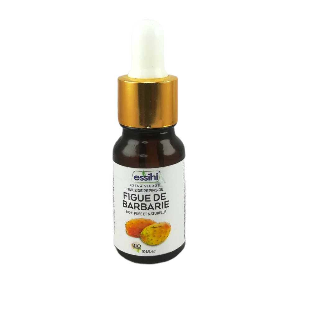 Huile de Figue de Barbarie Pressée à Froid Pure et 100% naturel Sans Additifs 10ml – Image 2
