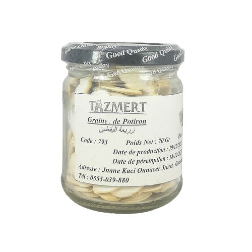 Graines de Potiron vrac Fait Maison 100% Naturelle 70 gr – Image 2