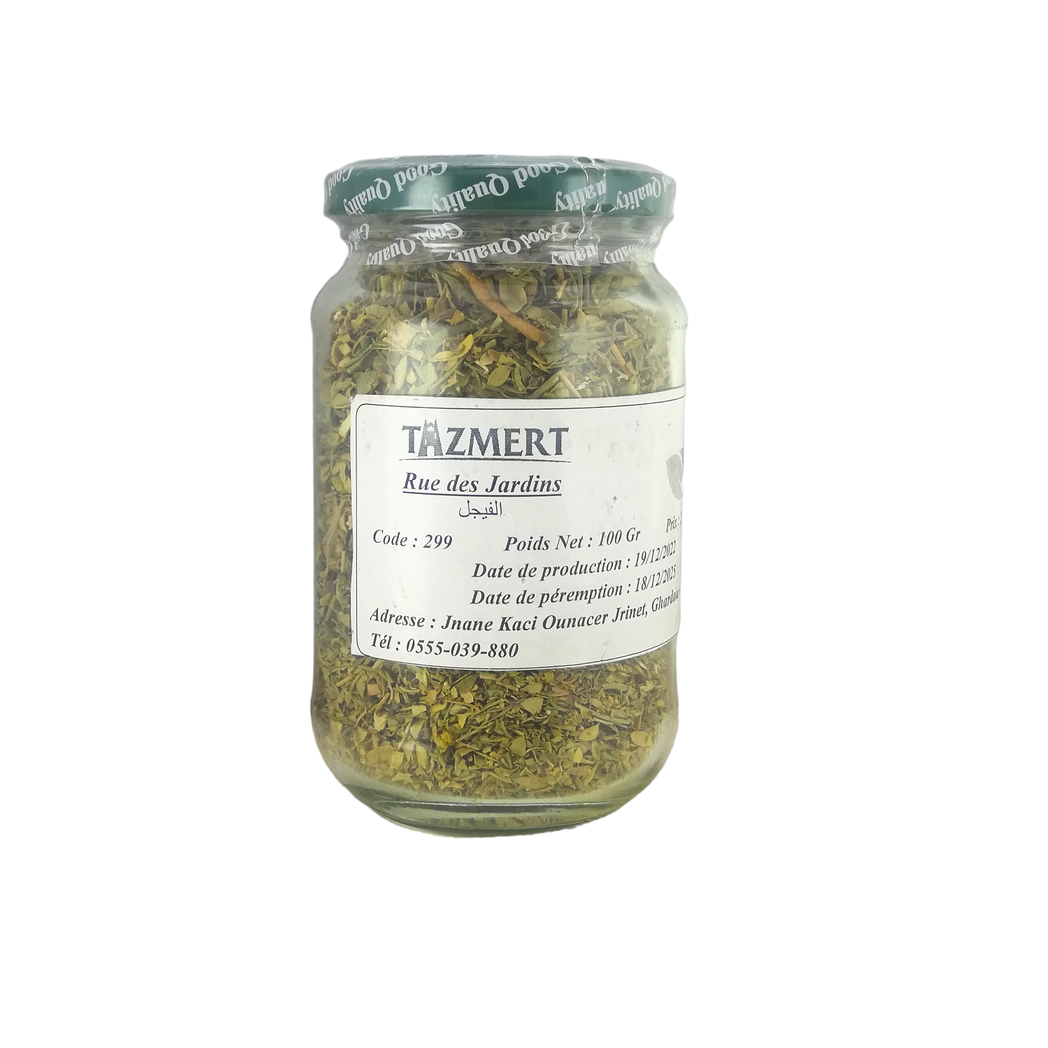 Rue des jardins Fait Maison 100% Naturelle 100 Gr – Image 2