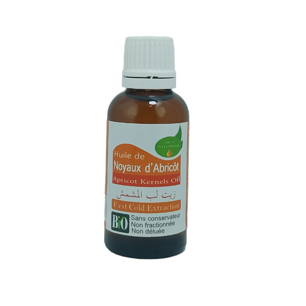 Huile d’Abricot Pressée à Froid Pure et 100% naturel Sans Additifs 30ml – Image 2