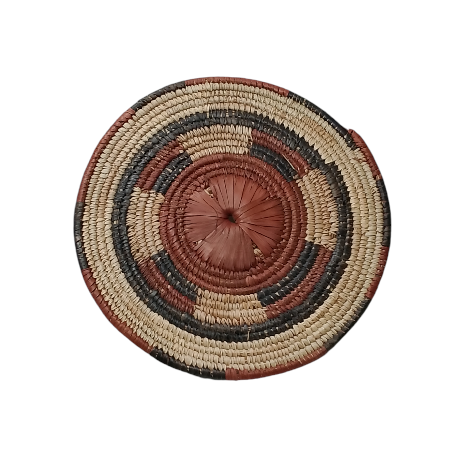 Plat à pain et pizza traditionnel fabriqué en feuilles de palmier 26.5 cm – Image 3