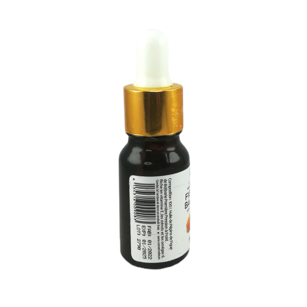 Huile de Figue de Barbarie Pressée à Froid Pure et 100% naturel Sans Additifs 10ml – Image 3