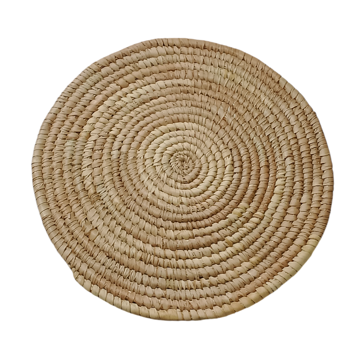 Plat à pain et pizza traditionnel fabriqué en feuilles de palmier 33 cm – Image 3