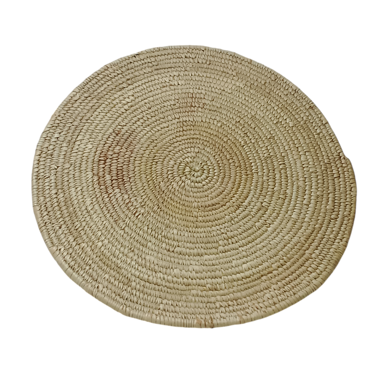 Plat à pain et pizza traditionnel fabriqué en feuilles de palmier 40 cm – Image 3