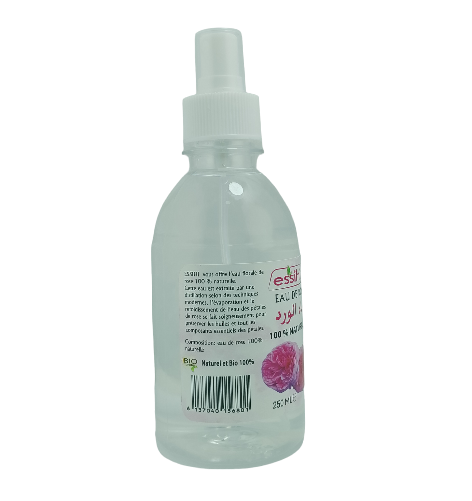 Eau de Rose 100% naturelle Sans Additives 250 ml – Image 3