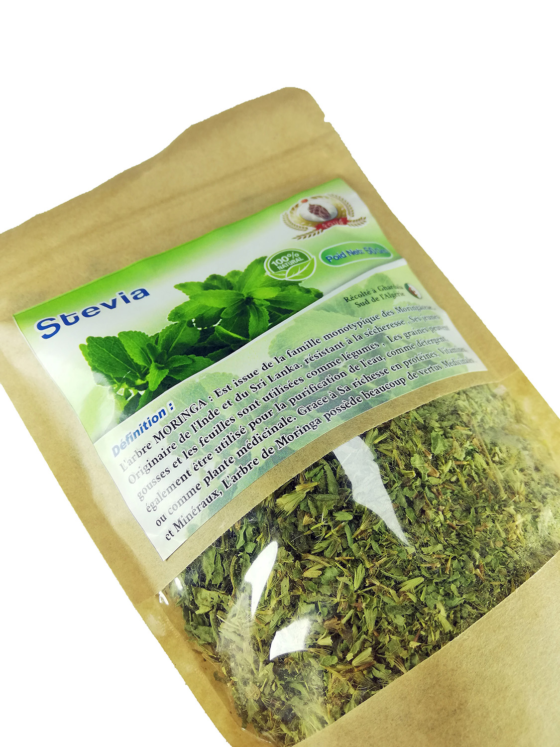 Plante Stevie Récolté au Sud de l'Algérie - Sèche Sac 50 Gr – Image 4