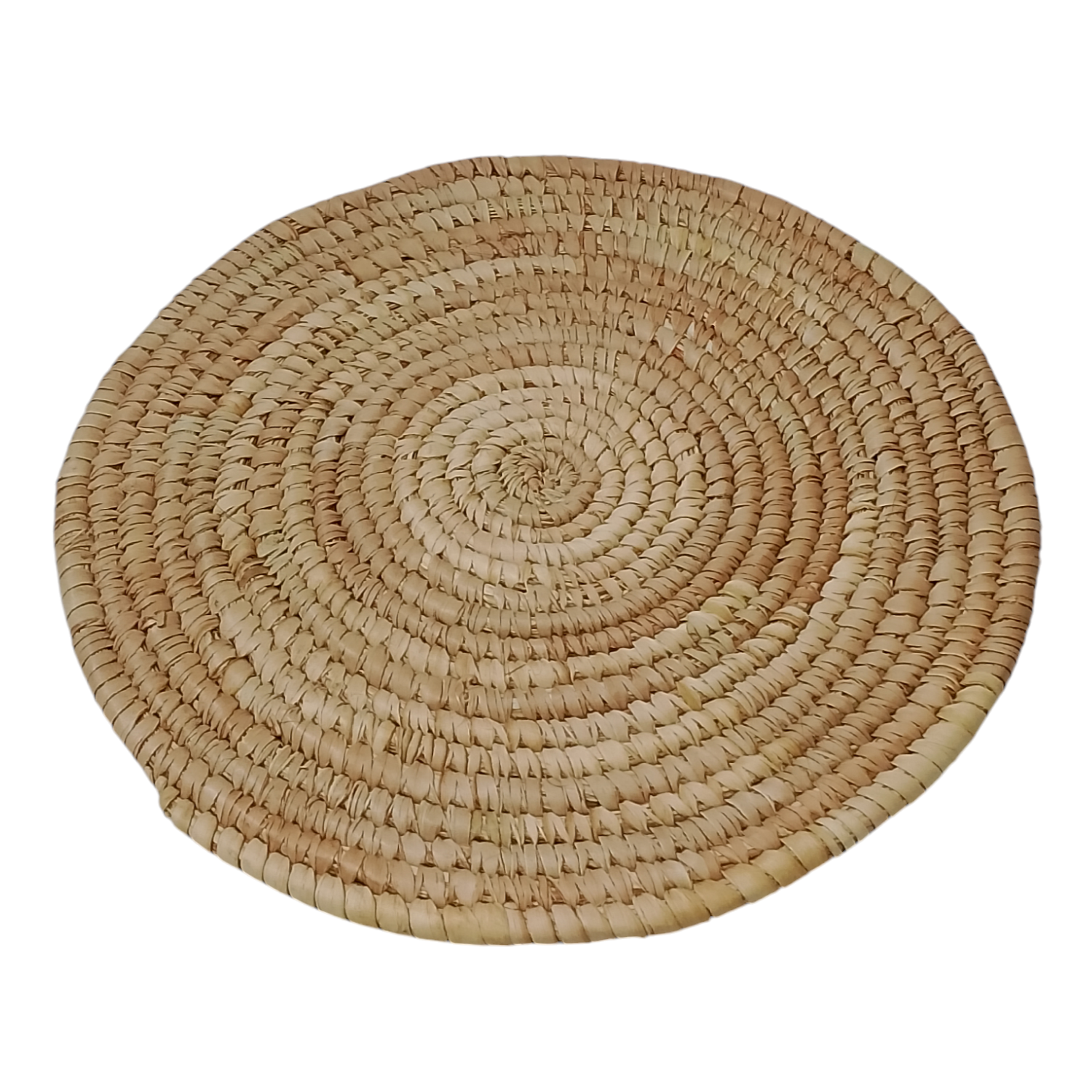 Plat à pain et pizza traditionnel fabriqué en feuilles de palmier 33 cm – Image 4