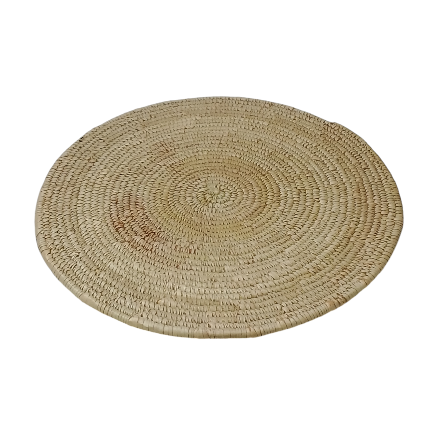 Plat à pain et pizza traditionnel fabriqué en feuilles de palmier 40 cm – Image 4