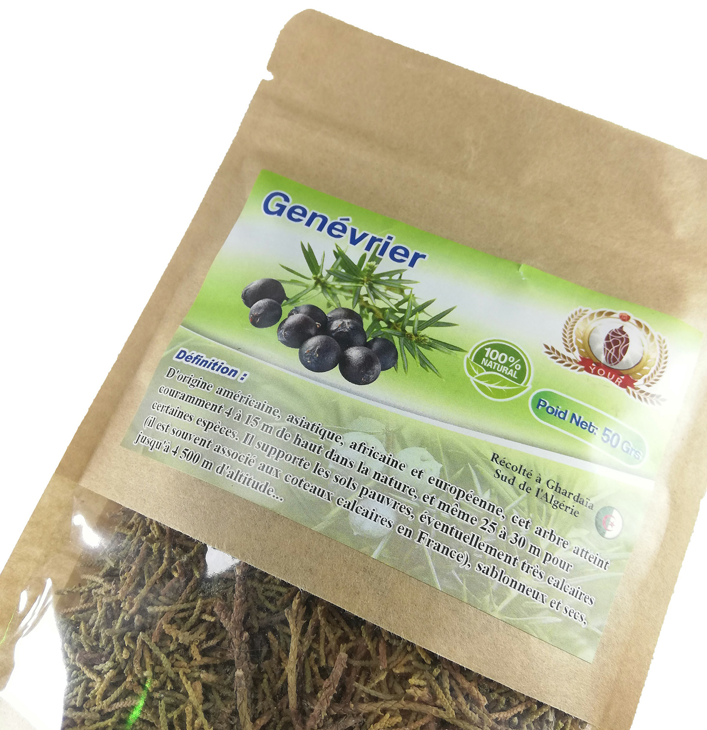 Plante Genévrier Récolté au Sud de l'Algérie - Sèche Sac 50 Gr – Image 4
