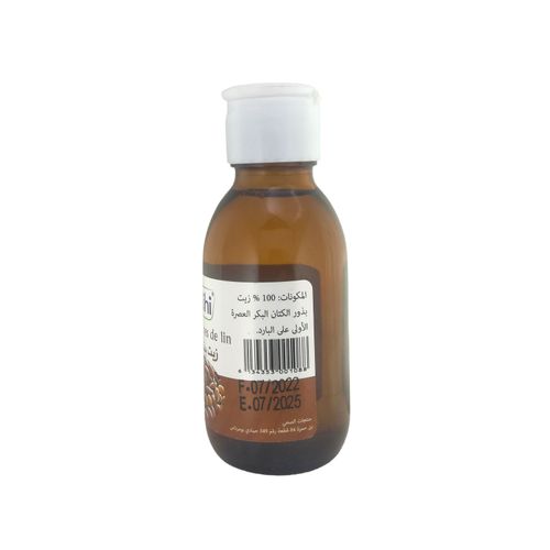 Huile de Graines de Lin Pressée à Froid Pure et 100% naturel Sans Additifs 100ml – Image 5