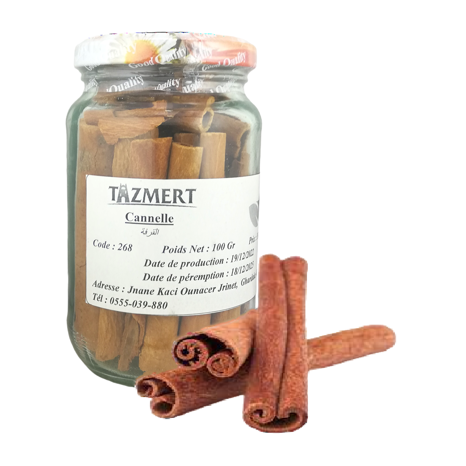 Cannelle vrac Fait Maison 100% Naturelle 100 gr