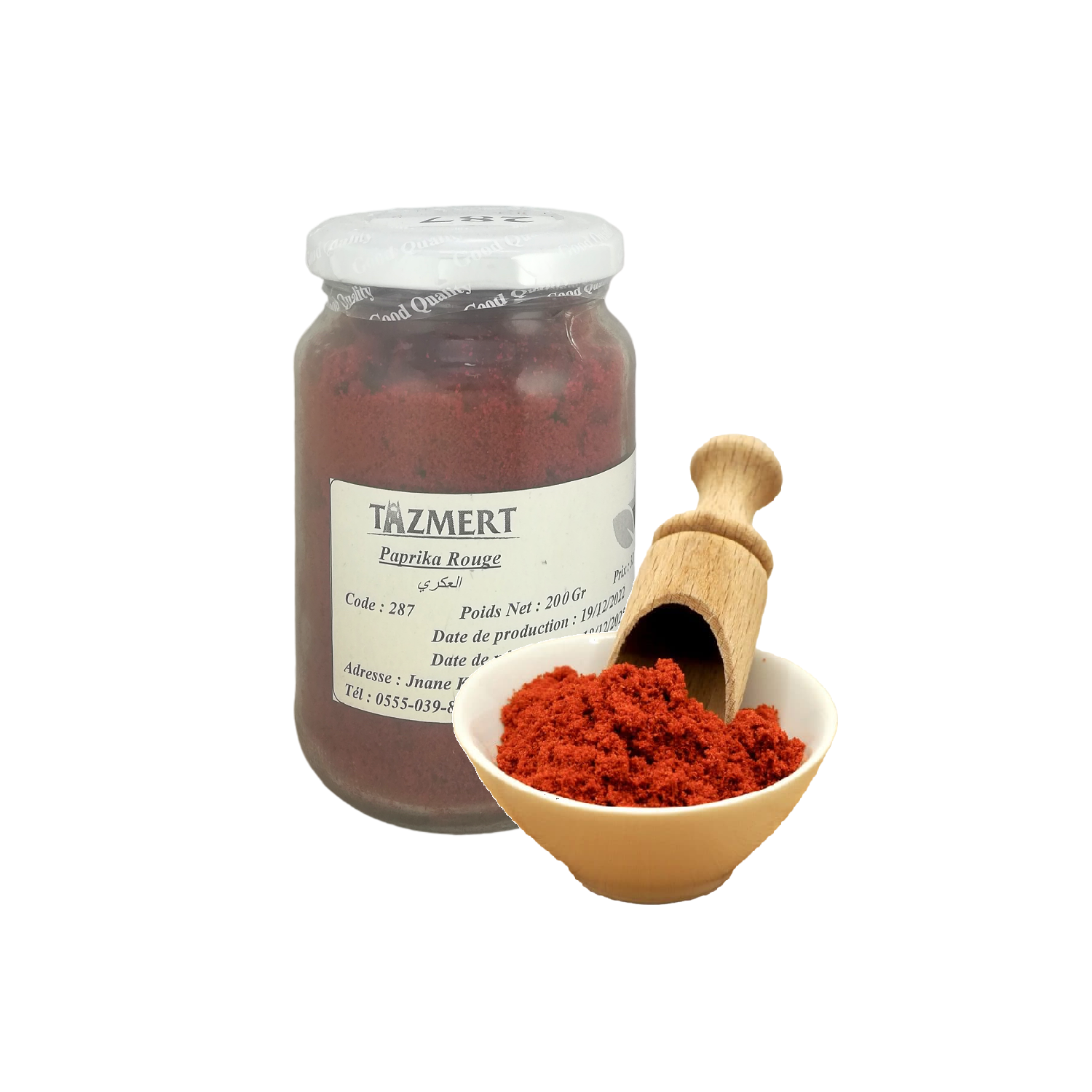 Poivre Akri Paprika Fait Maison 100% Naturelle 200 Gr