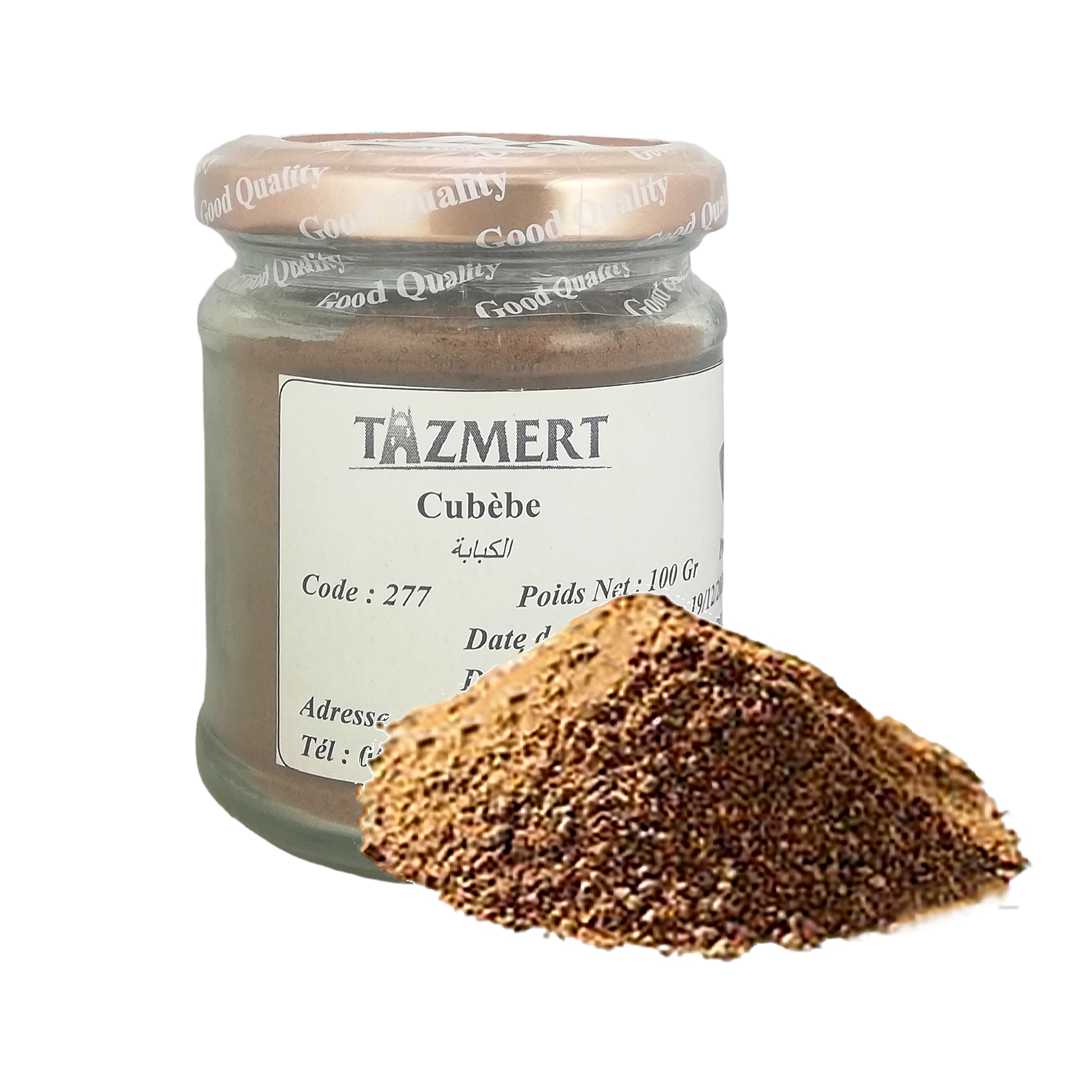 Cubèbe moulu Fait Maison 100% Naturelle 100 Gr