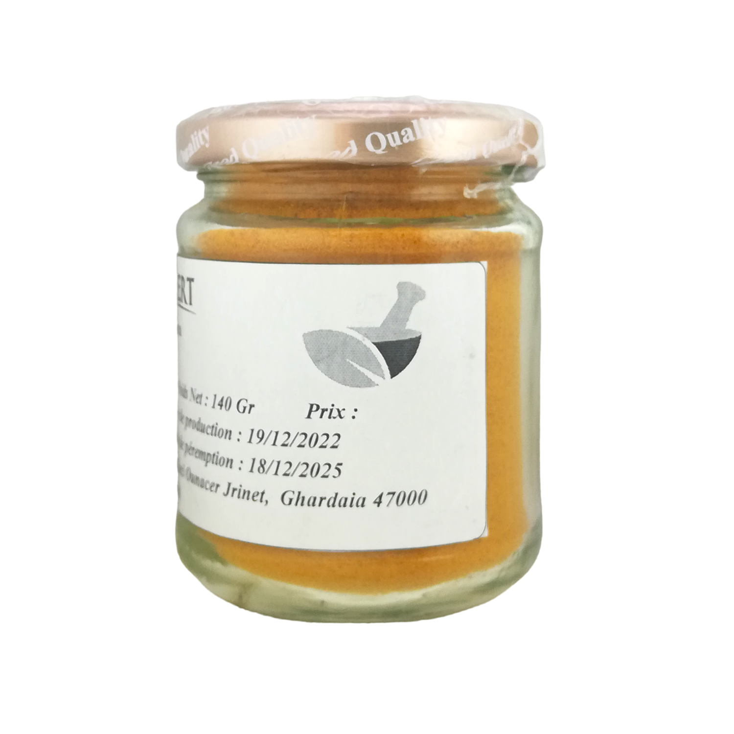 Curcuma vrac Fait Maison 100% Naturelle 140 gr – Image 3