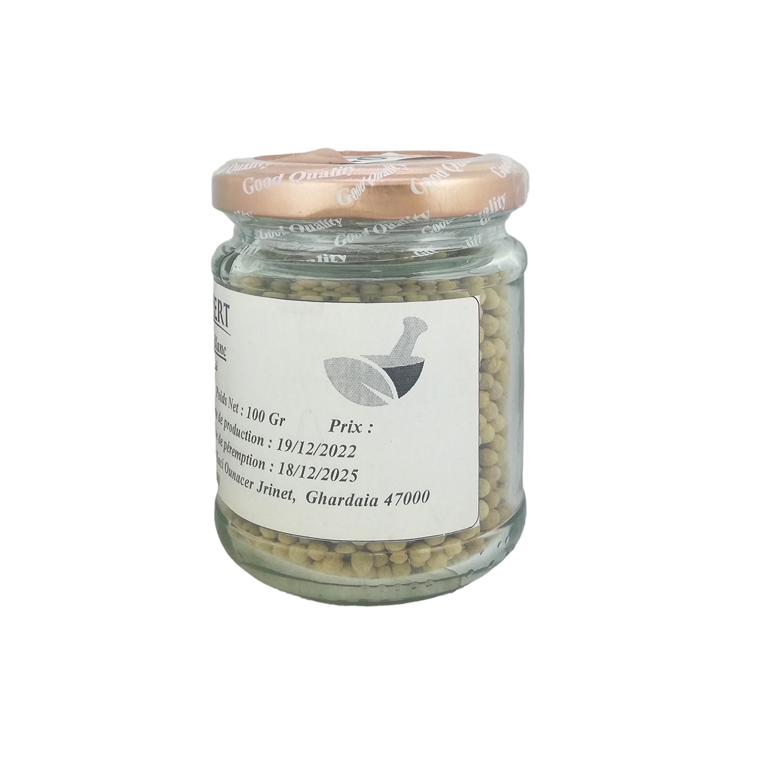 Poivre blanc Fait Maison 100% Naturelle 100 Gr – Image 3