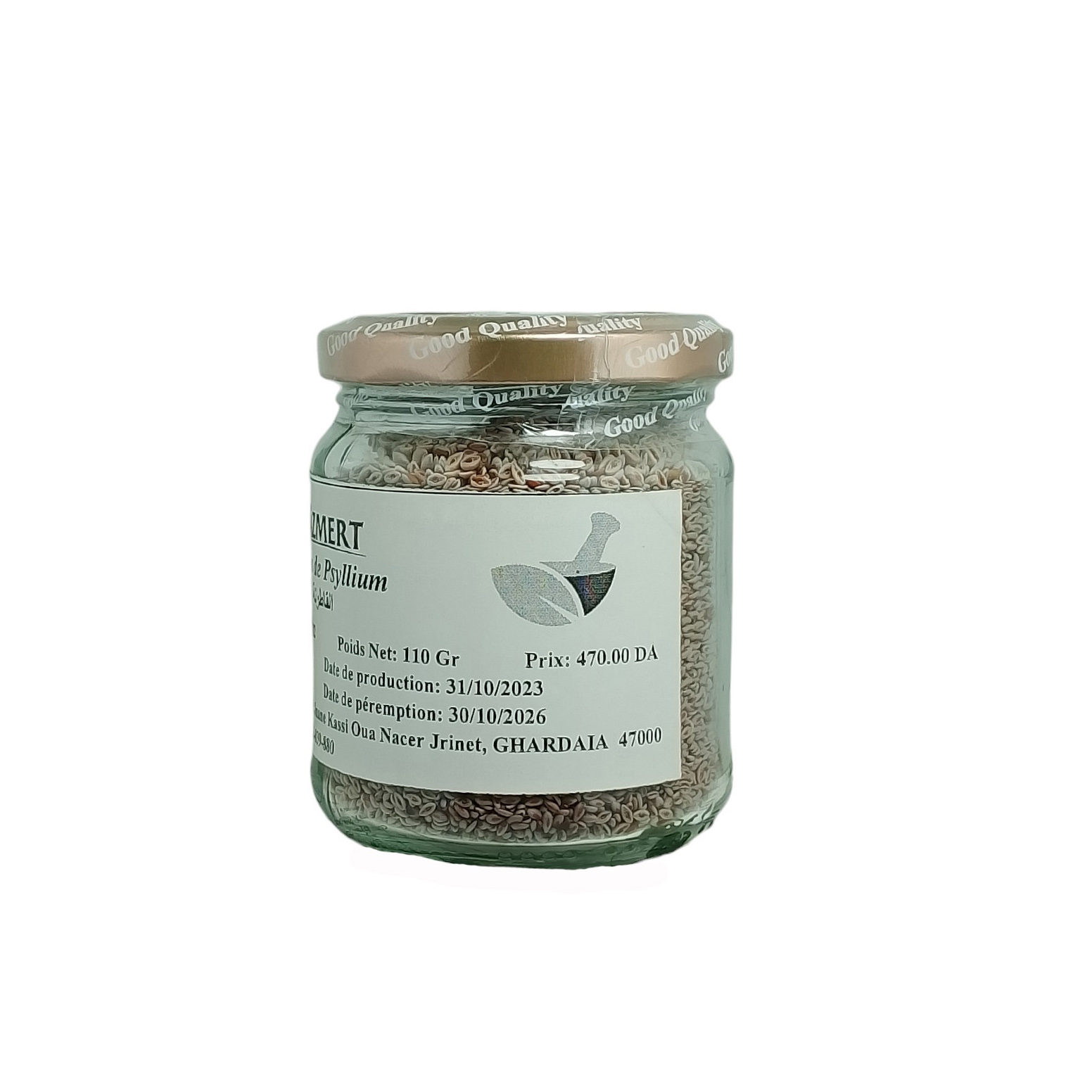 Graines de Psyllium vrac Fait Maison 100% Naturelle 110 gr – Image 2