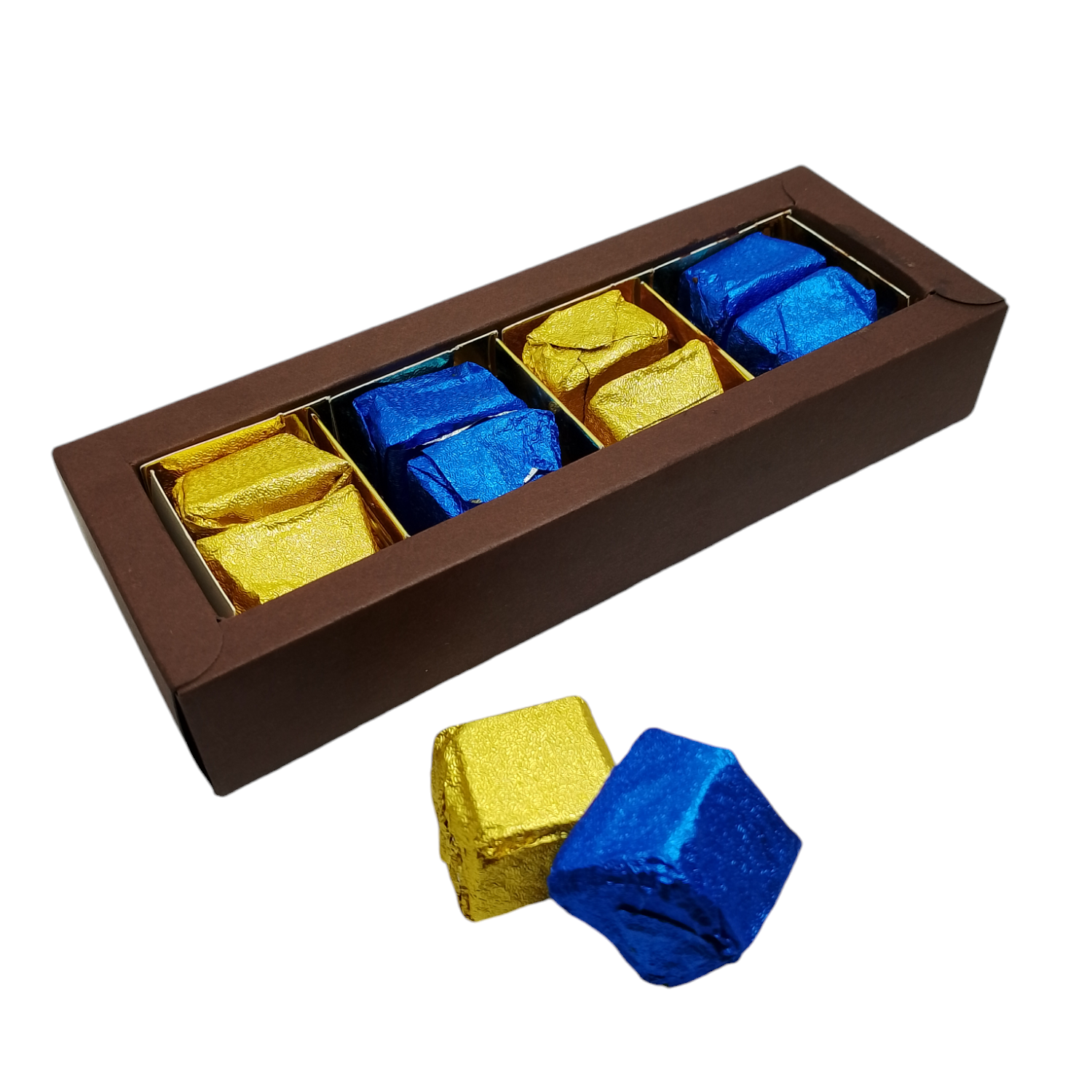 Coffret Barres Énergétiques au Chocolat 8 Pcs