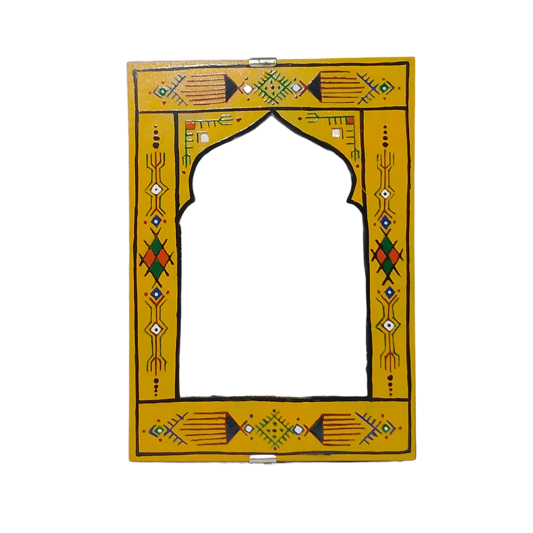 Miroir avec un joli design artisanal de Ghardaïa 21* 15 cm