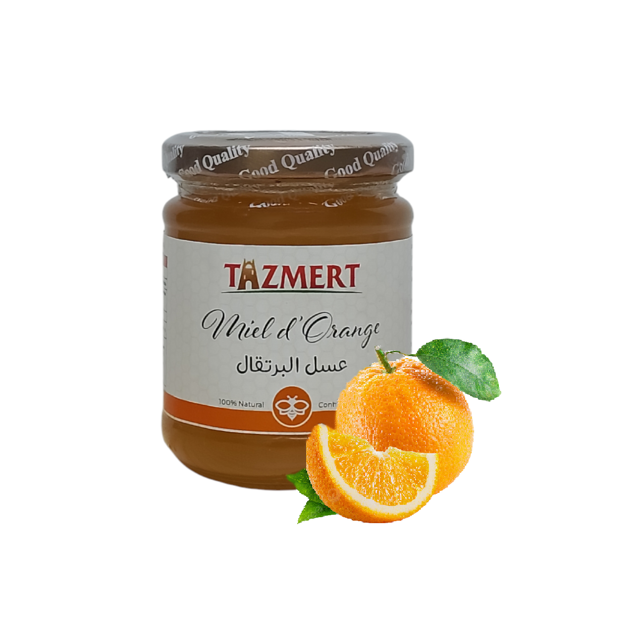 Miel D'Orange Naturelle 100% Certifié- 250 G