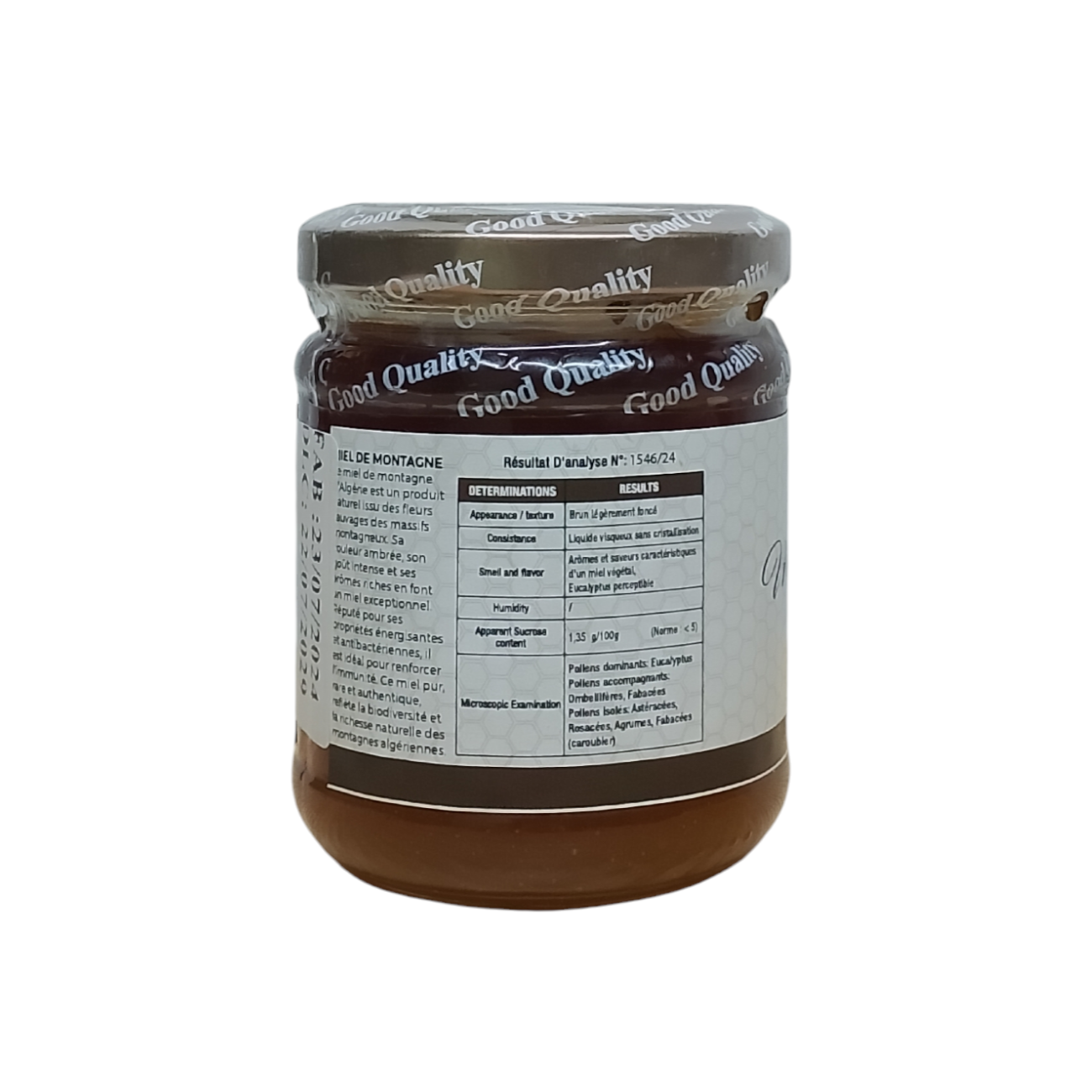 Miel Montagne 100% naturelle et sans aucun additifs pot de 250 G – Image 3