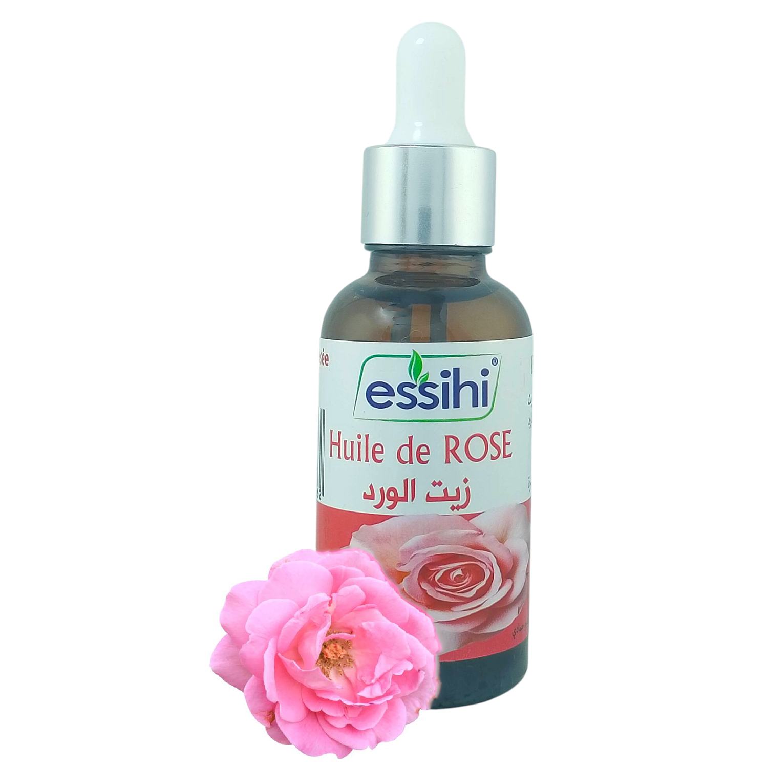 Extrait pure huile de Rose 30ml - Anti-Âge & Hydratation Intense pour un Teint Rayonnant