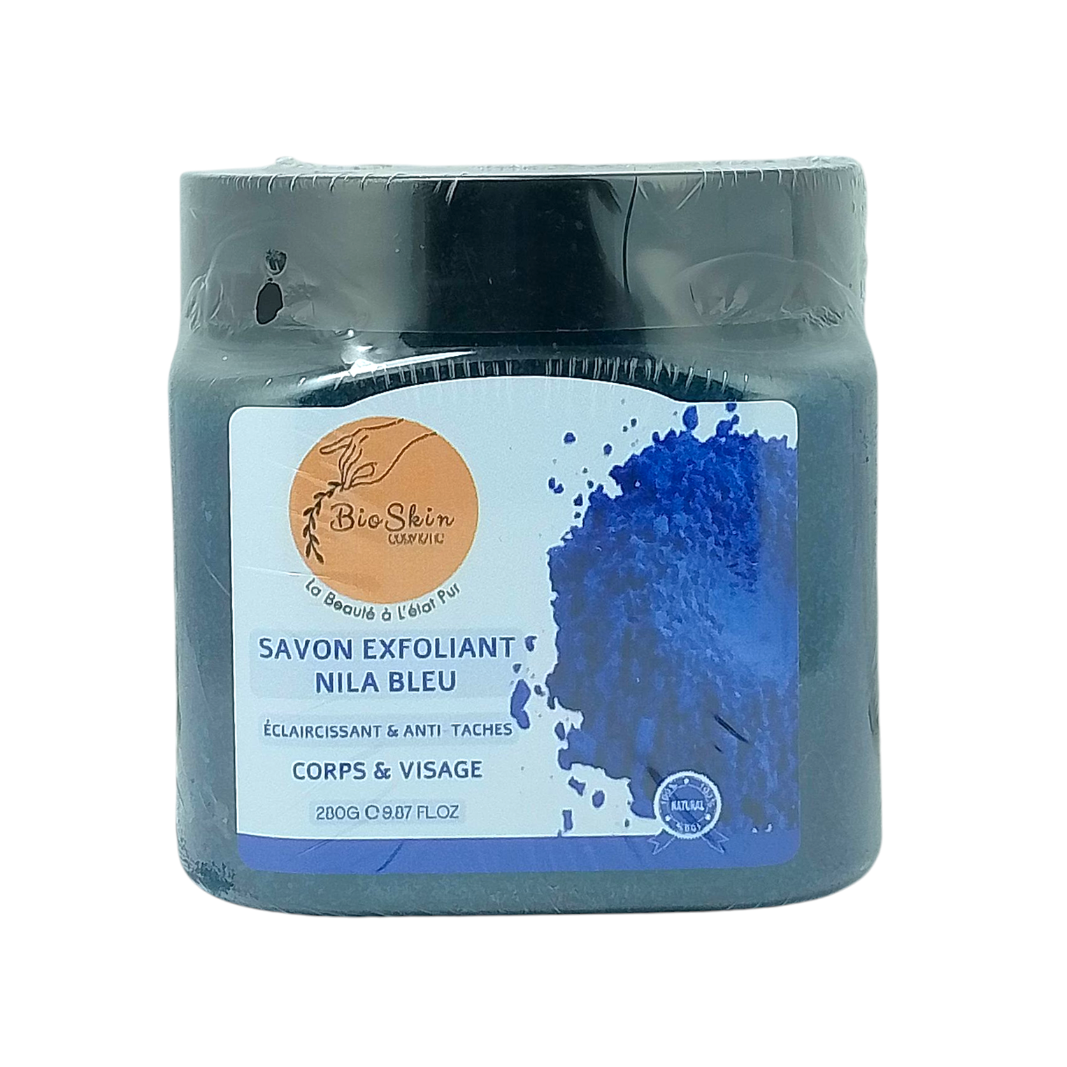 Savon "Éclat Royal" au Nila Bleu – Unifiant, Nourrissant & Antitaches – Image 2