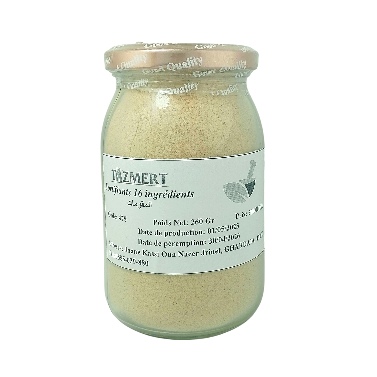 Le Puissant Fortifiant "Graine de Vie" : Le Concentré aux 16 Ingrédients Pot de 260Gr – Image 2