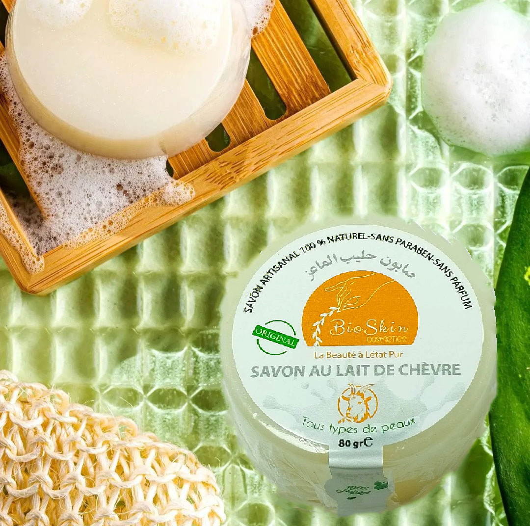 Savon Naturel au Lait de Chèvre Pur – Hydratation Intense & Peaux Sensibles 80g – Image 6