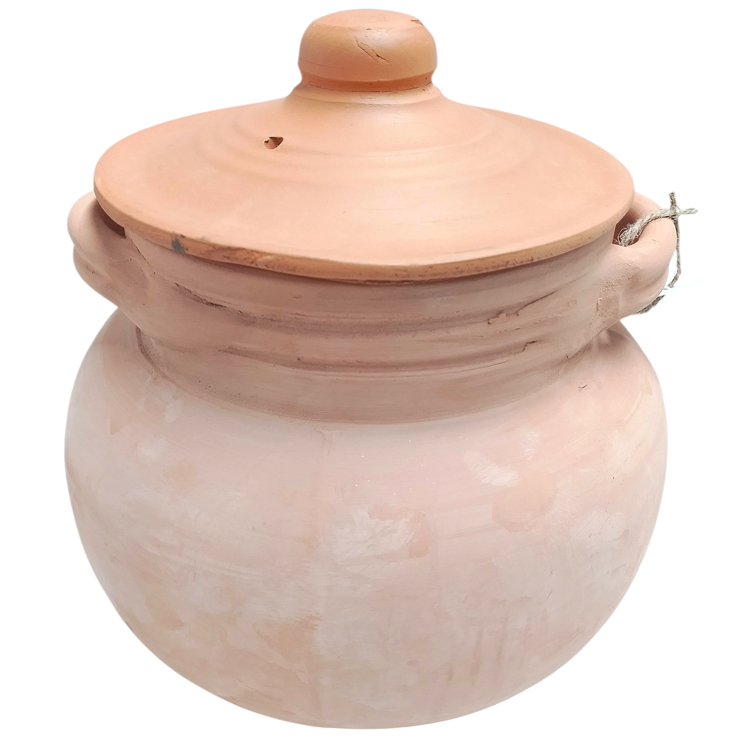 Tajine fabriqué en argile idéale pour préparer les plats traditionnel algérienne 16 x 15.5 cm 3L