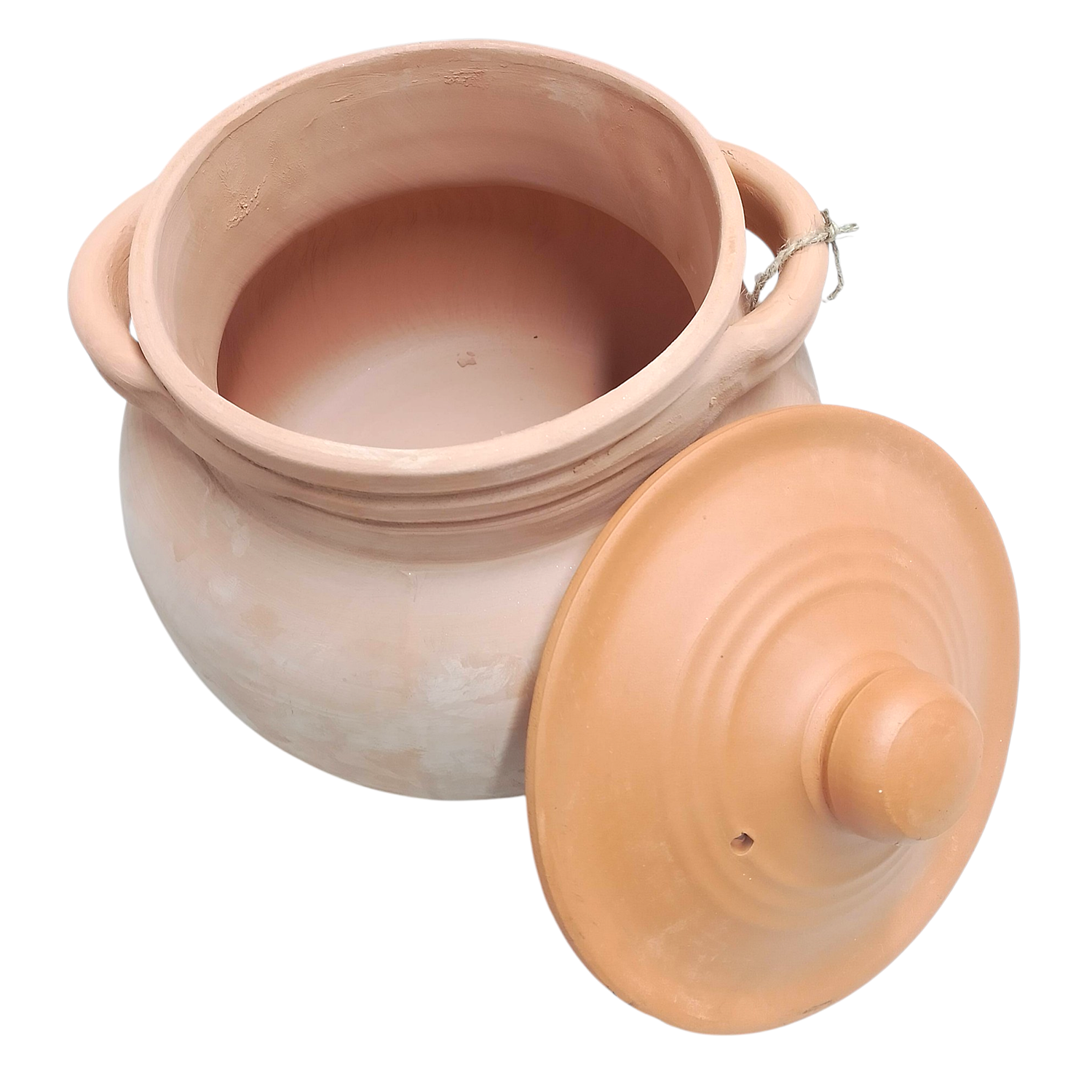 Tajine fabriqué en argile idéale pour préparer les plats traditionnel algérienne 16 x 15.5 cm 3L – Image 2